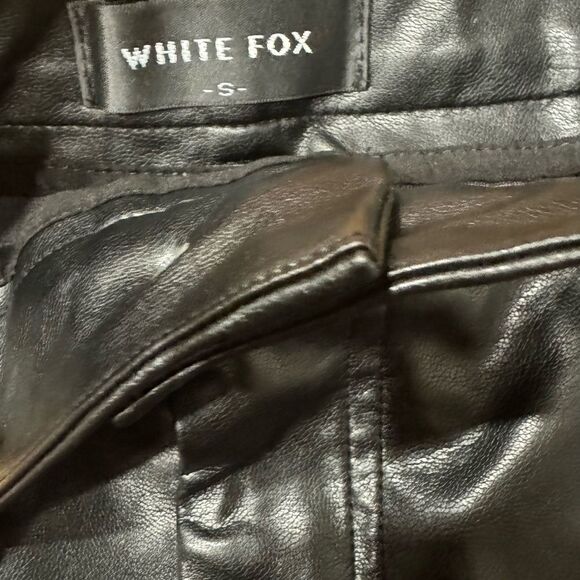 White Fox Boutique Vegan Leather Pants - Picture 7 of 7